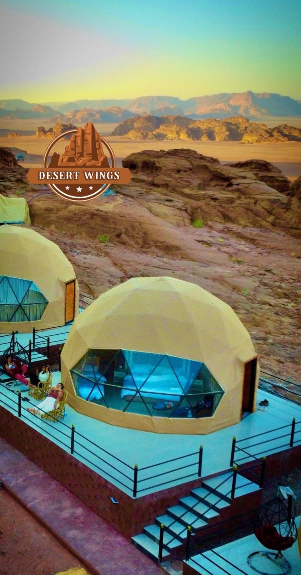 Rum Wings Bubble Luxury Camp Wadi Rum Exterior photo